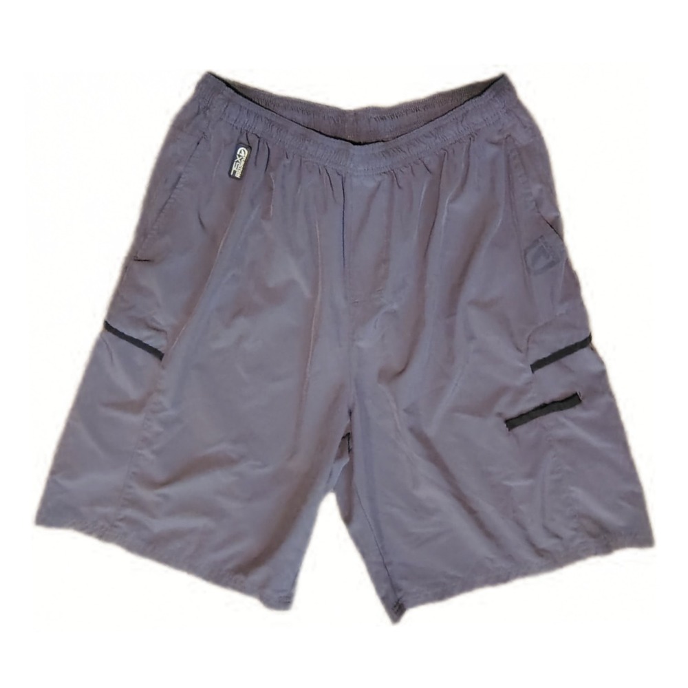 Vtg 90s Function x SC Grey Tactical Techwear Utility Cargo Shorts Skater Y2K XL